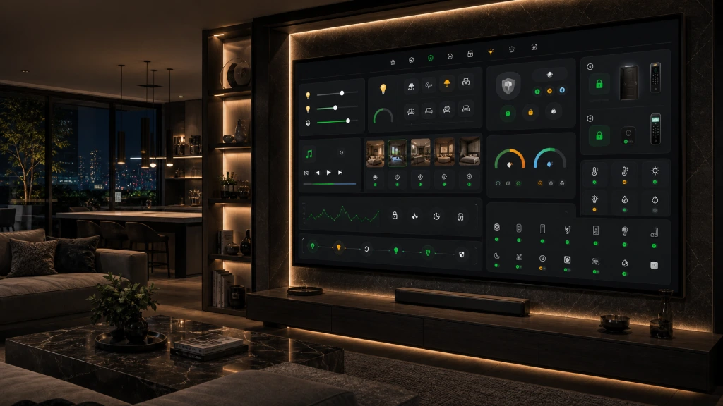 Professional technology rack supporting smart home automation infrastructure