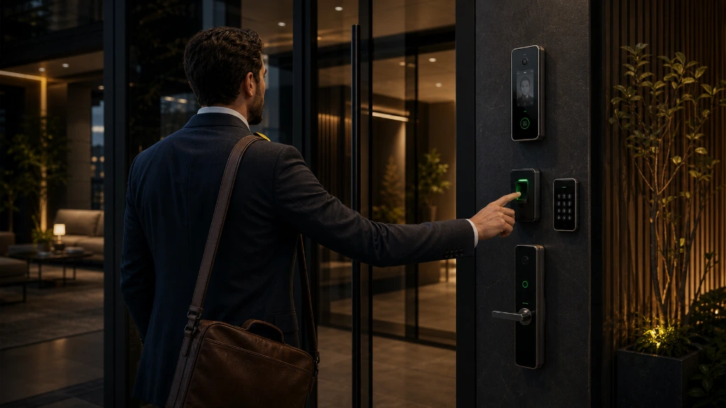 Professional access control system installation and configuration