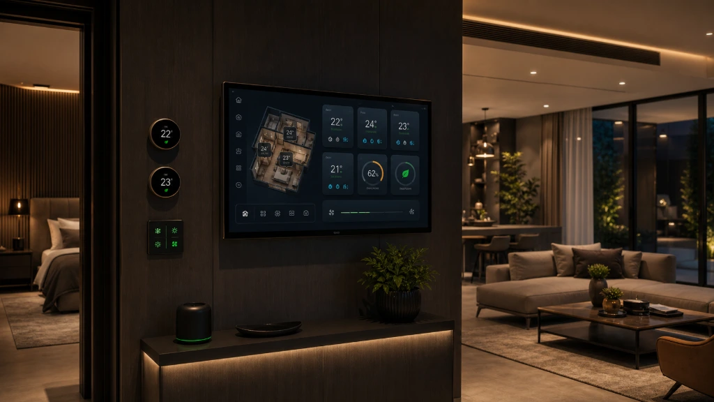 Centralized Home Assistant control panel for residential automation