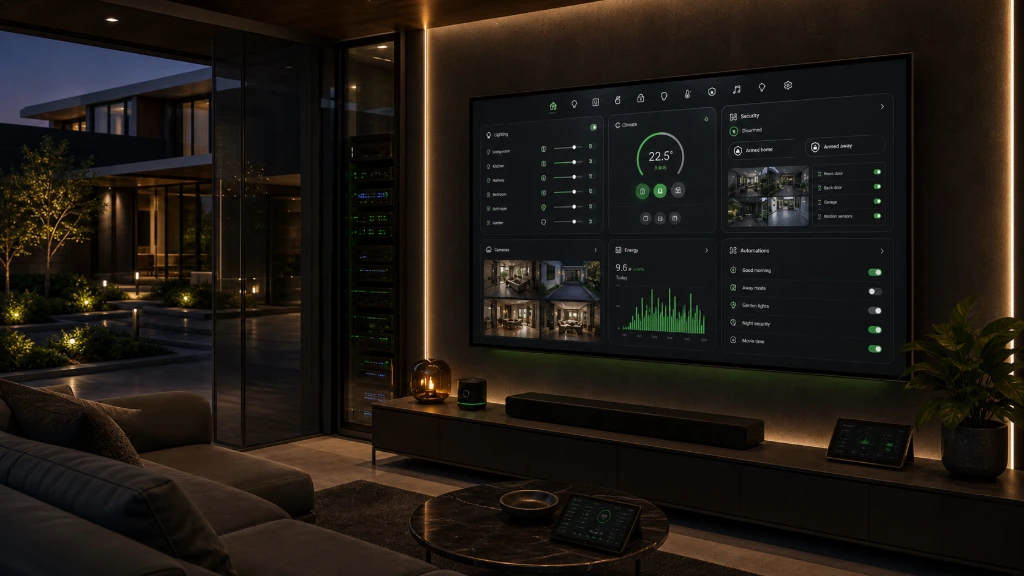 Intelligent home monitoring system integrated with Home Assistant
