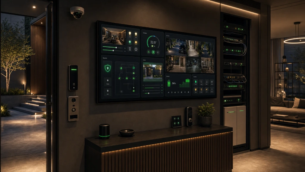 Unified smart home dashboard powered by Home Assistant technology