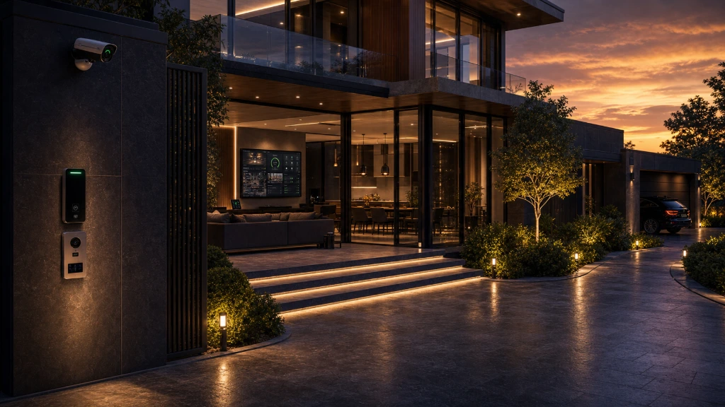 Luxury residential property integrated with Home Assistant automation