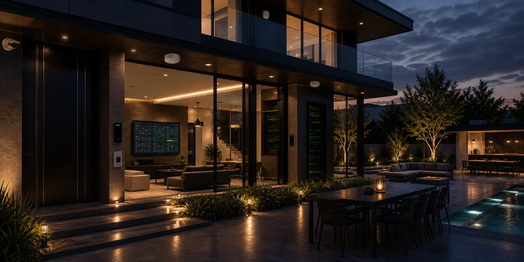 High-performance networking infrastructure supporting smart building operations