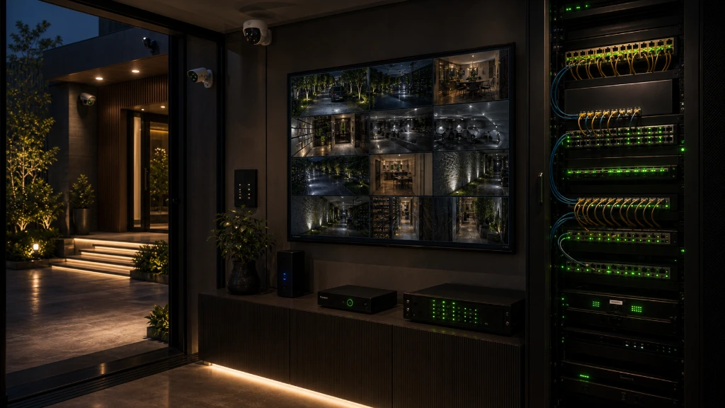 Technology workstation monitoring network performance and connected systems