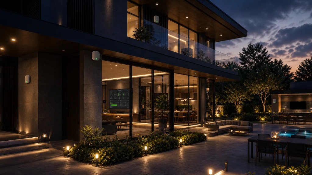 Residential development utilizing high-performance networking infrastructure