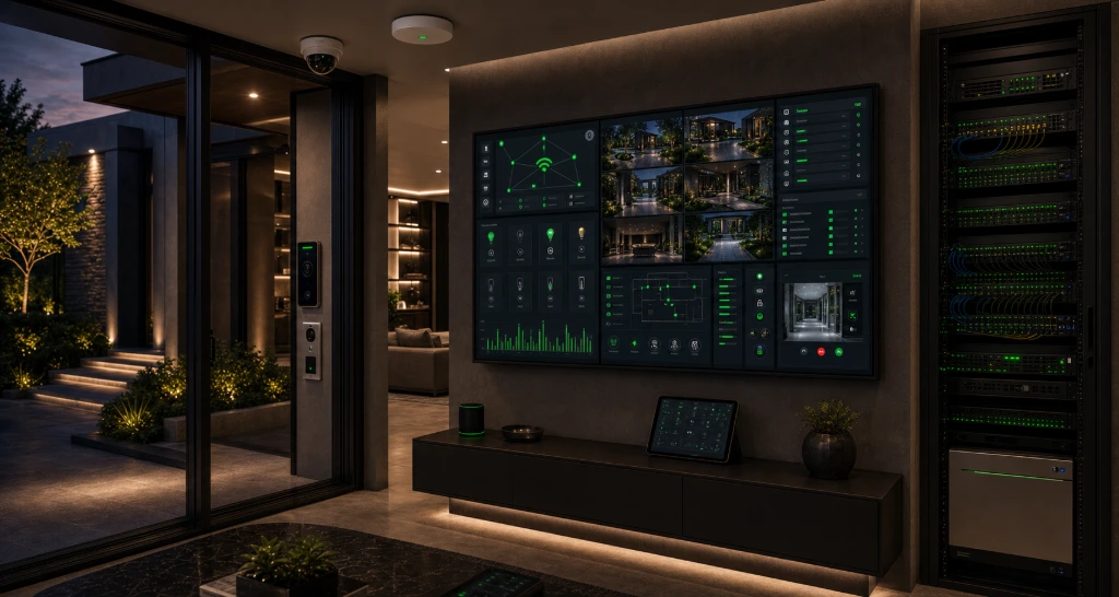 Centralized network management dashboard monitoring wireless performance