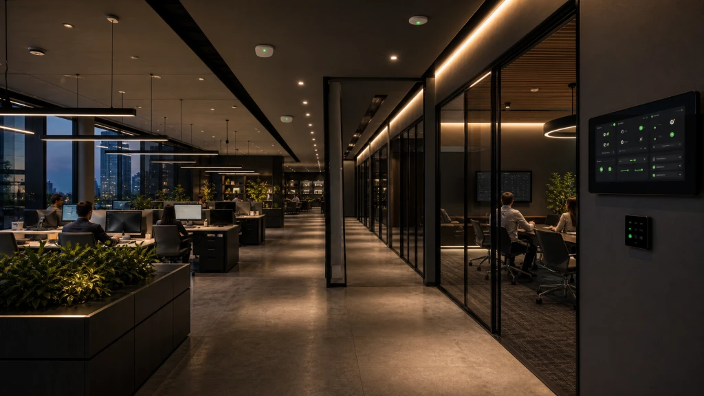Centralized smart home dashboard managing connected lighting systems