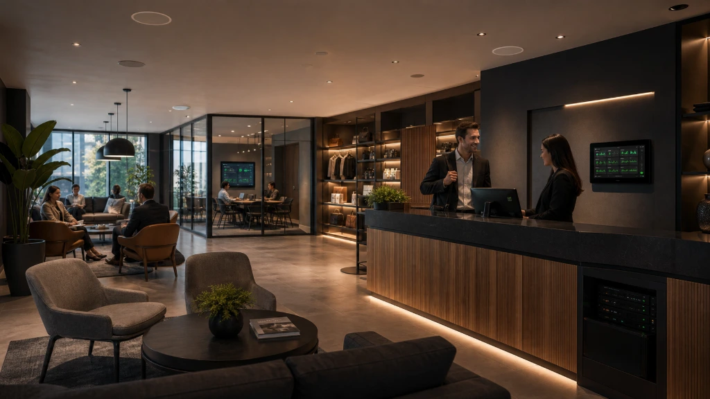 Centralized smart home dashboard managing audio zones and entertainment systems