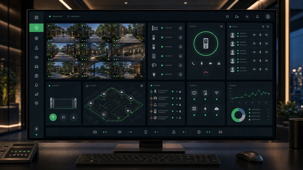 Comprehensive home automation and security solution providing real-time monitoring, smart access control, CCTV surveillance, and automated protection for modern homes and businesses.