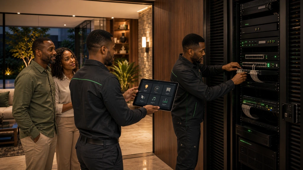 RAYLAV engineer configuring Home Assistant for intelligent home integration