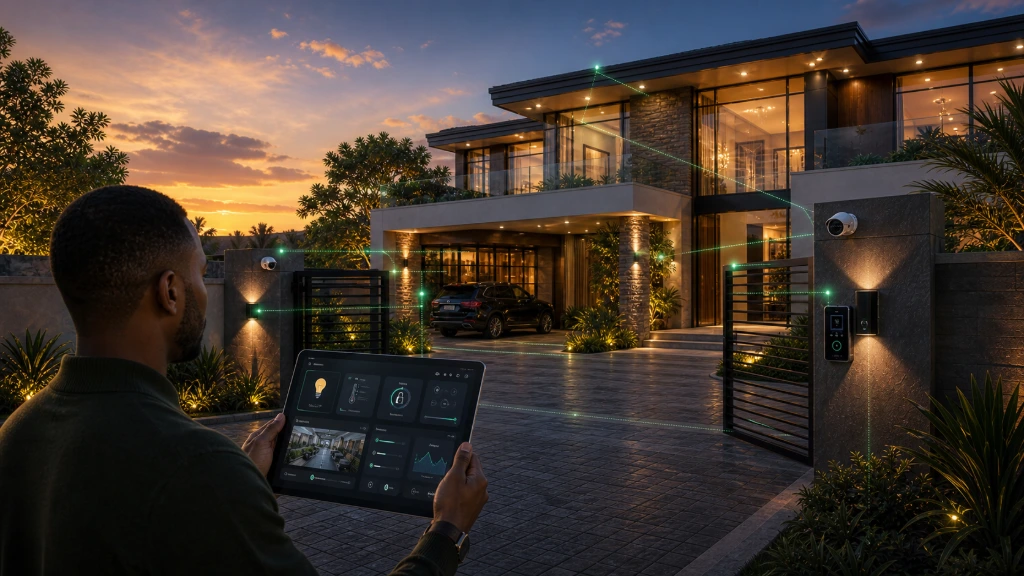 Luxury smart home powered by Home Assistant intelligent home automation