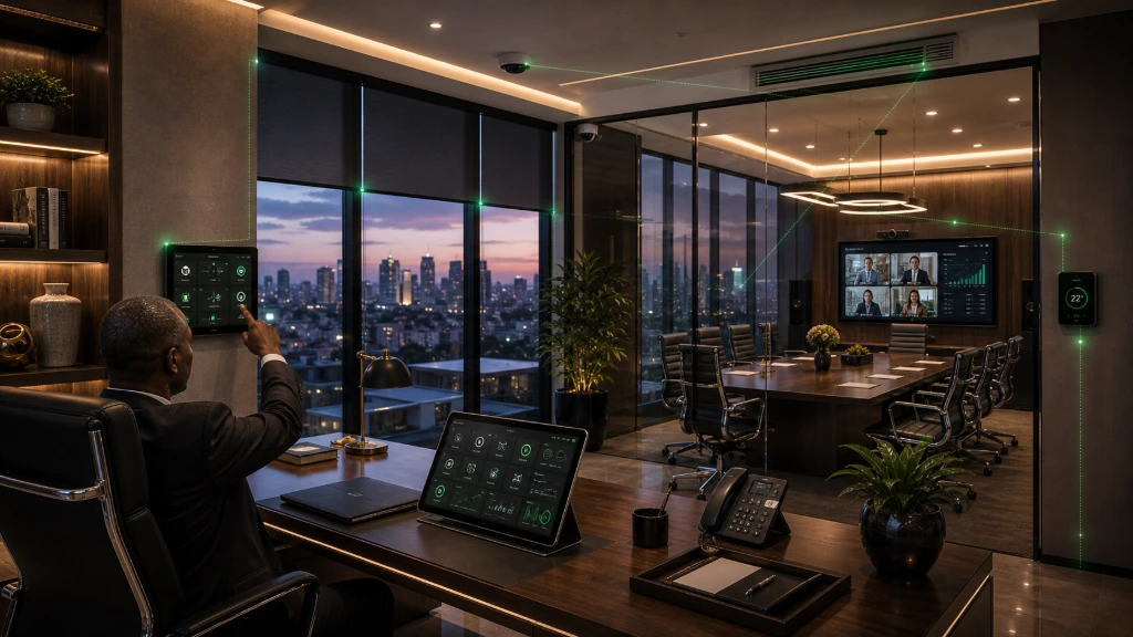 Luxury entertainment area automated with Home Assistant smart home technology