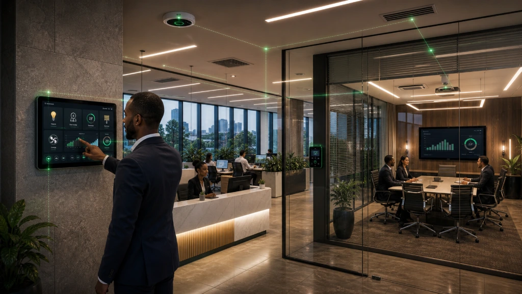 Commercial office using Home Assistant for centralized building automation