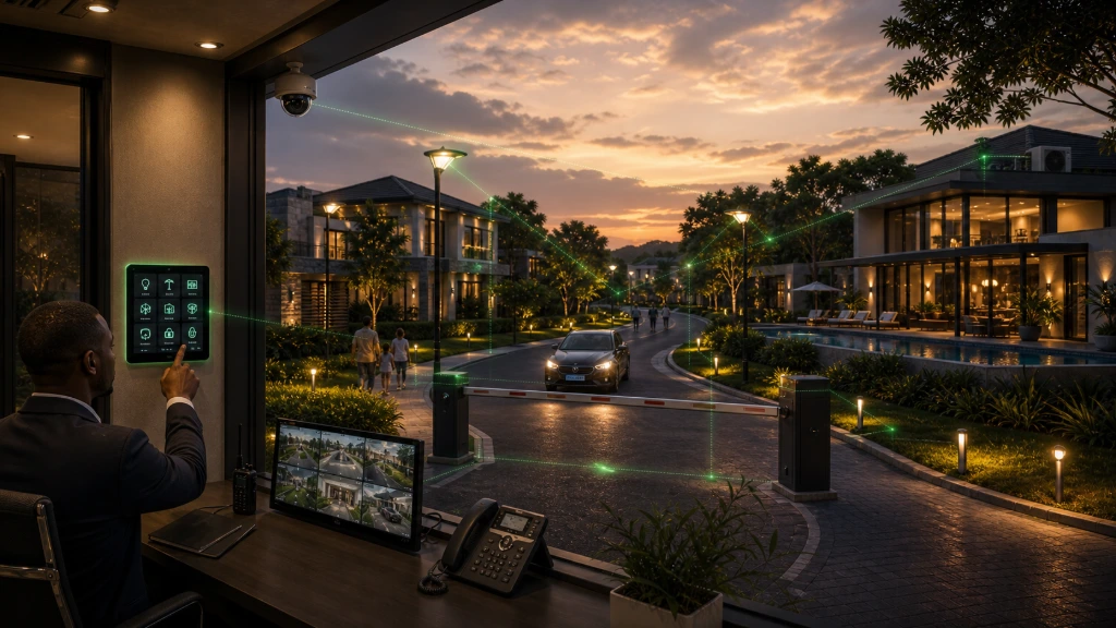 Luxury residential development with KNX intelligent building infrastructure