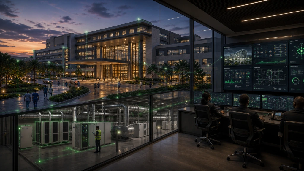 Modern office environment powered by KNX building automation technology