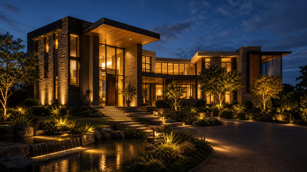 Luxury hotel using Philips Hue lighting to create a welcoming guest experience