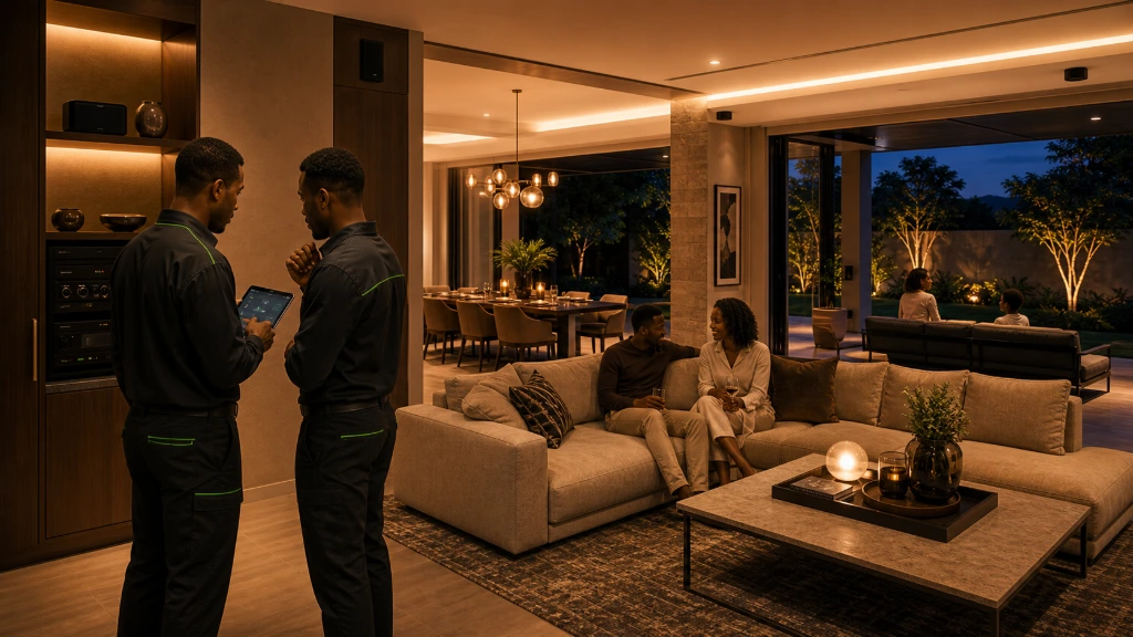 RAYLAV engineer integrating Sonos multi-room audio into a connected smart home